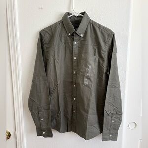 Gap Olive Green Button-down Shirt Size Small NWT